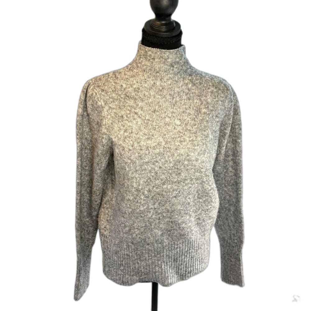 Marled Reunited Clothing Gray Knit Pullover Sweater Women's Size Medium M